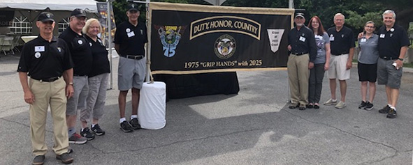 Class of 1975 Representatives at 2025 R-Day